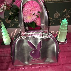 Playboy Y2K dead stock pink and silver purse 😍💖